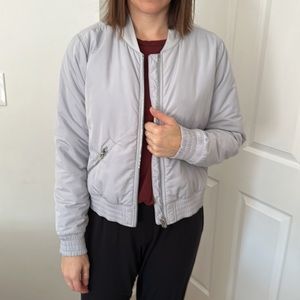Athleta bomber jacket